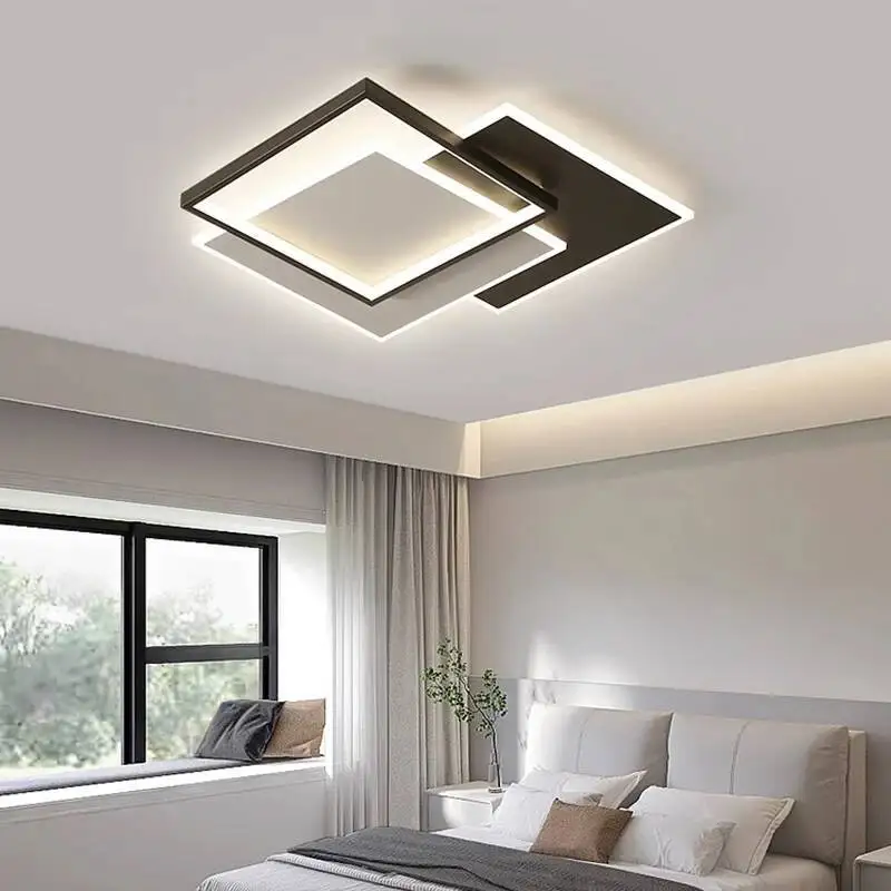غرفة المعيشة ضوء السقف الحديثة بسيطة الغلاف الجوي الحد الأدنى فائقة السطوع LED الضوء الرئيسي، 2025 غرفة نوم جديدة ودراسة Lig