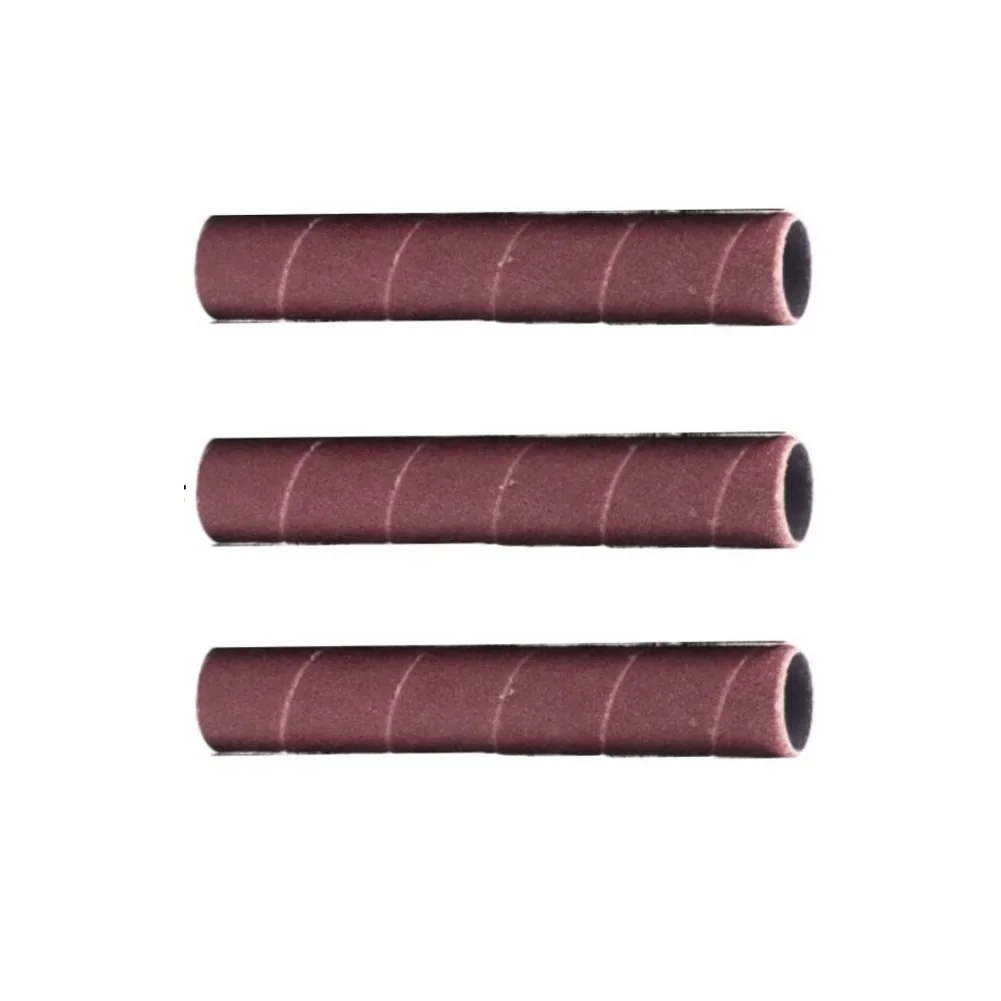 1 pz 4.5 pollici levigatura tamburo manicotti carta abrasiva tamburo strumenti di lucidatura 80/150/240 # per strumento rotante levigatrice orbitale casuale