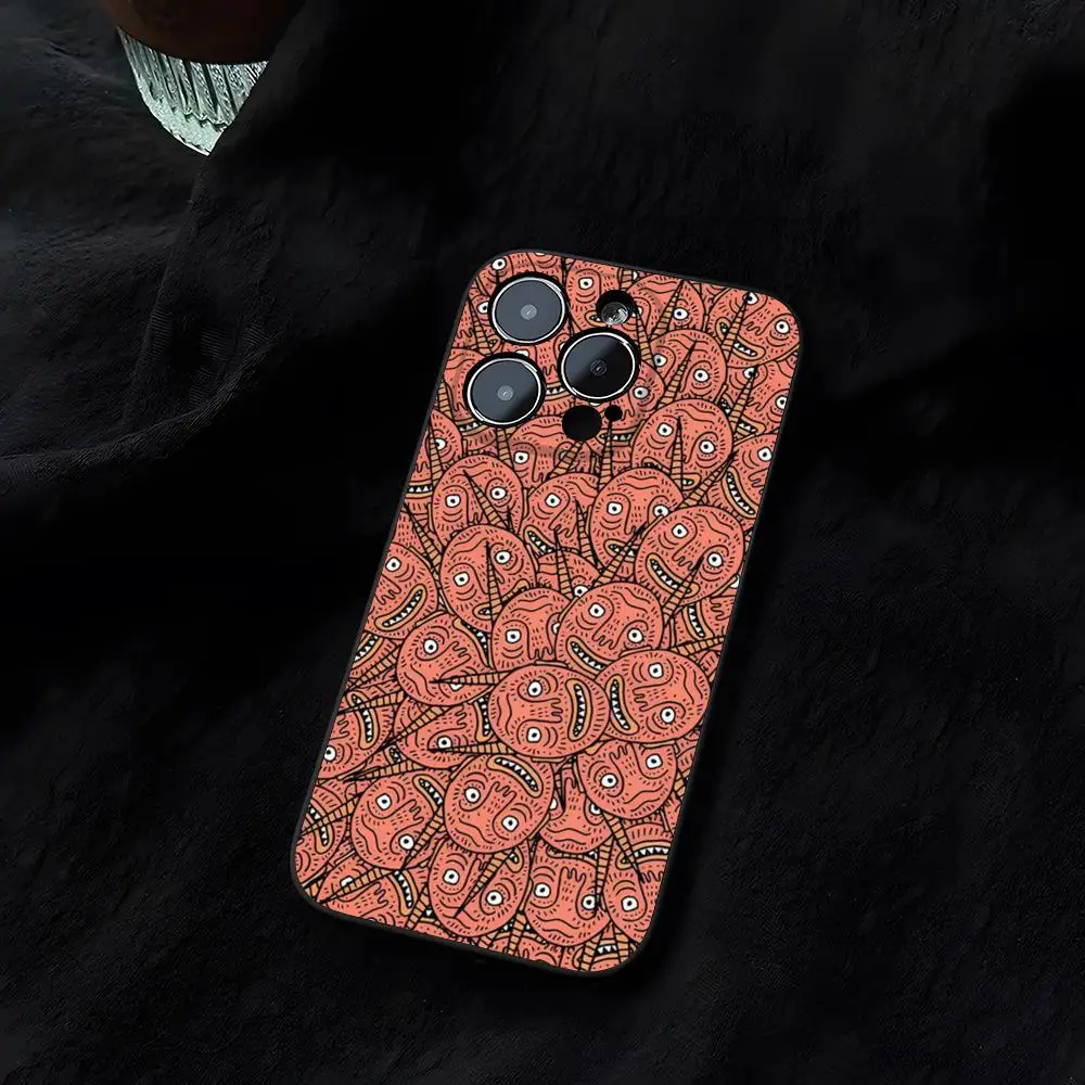 Polly Ellow Print Funda Covers, iPhone 14 16 13 11 15Pro Max 12 Pro Max Mini Xr Xs X 7 Plus