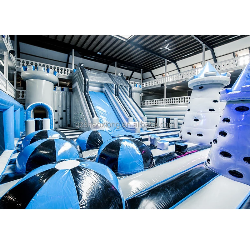 Indoor Inflatable Bounce Slide - Outdoor Adventure Course review and price
