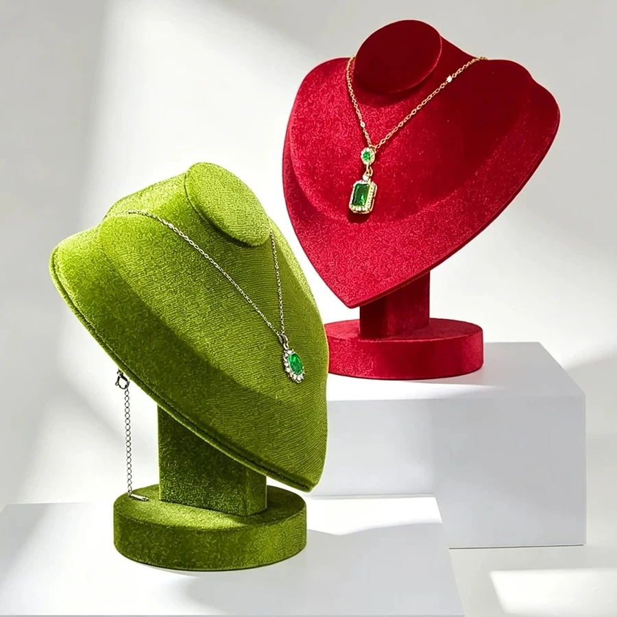 light-luxury-velvet-mannequin-neck-necklace-display-stand-pearl-jewelry-showcase-prop-for-store-window-counter