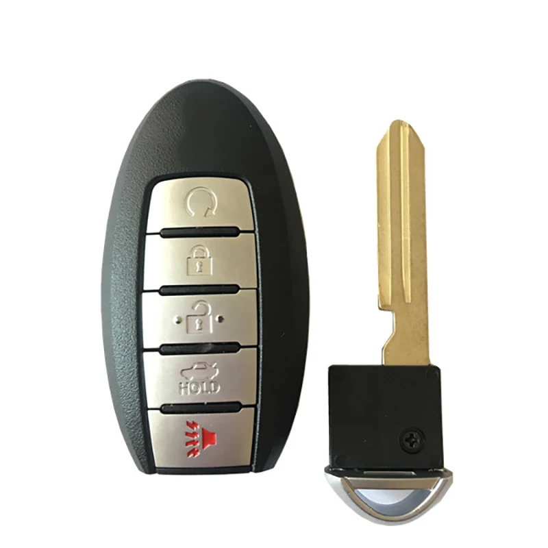 CN027057 Aftermarket 5 Button Patrol Smart Key FCC ID CWTWB1G744 PCF7952 Chip 433Mhz With Keyless Go 285E3-1LB5A