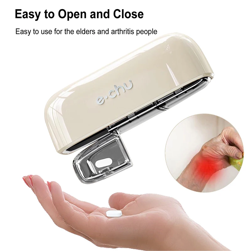 A Day Pill Box Portable Pill Organizer 3 Times Box Compartments Travel Pill Holder for Vitamins Medicines Small Pocket Medicine