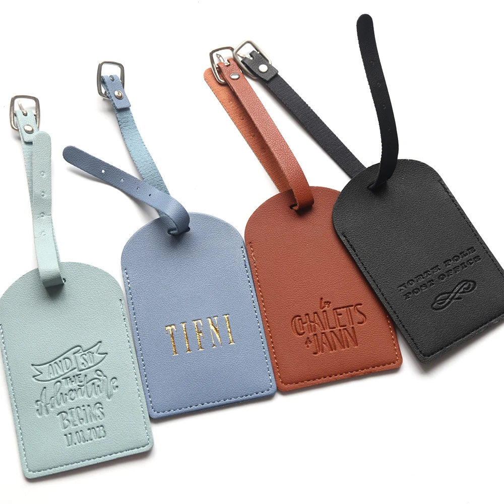 custom logo sample luggage tag card wallet pen holder