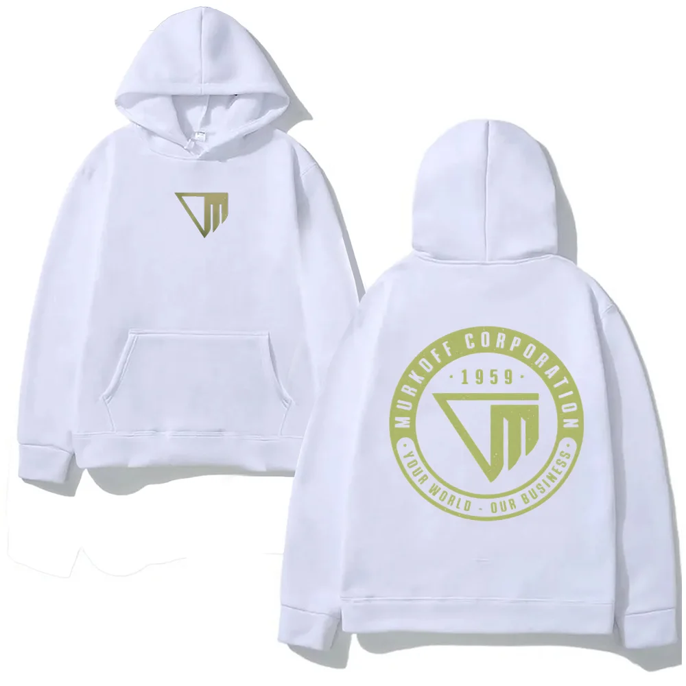 De Outlast Trials LOGO Print Hoodies 2026 horror game Herfst/Winter Sweatshirt Casual met capuchon Fleece Zachte capuchon