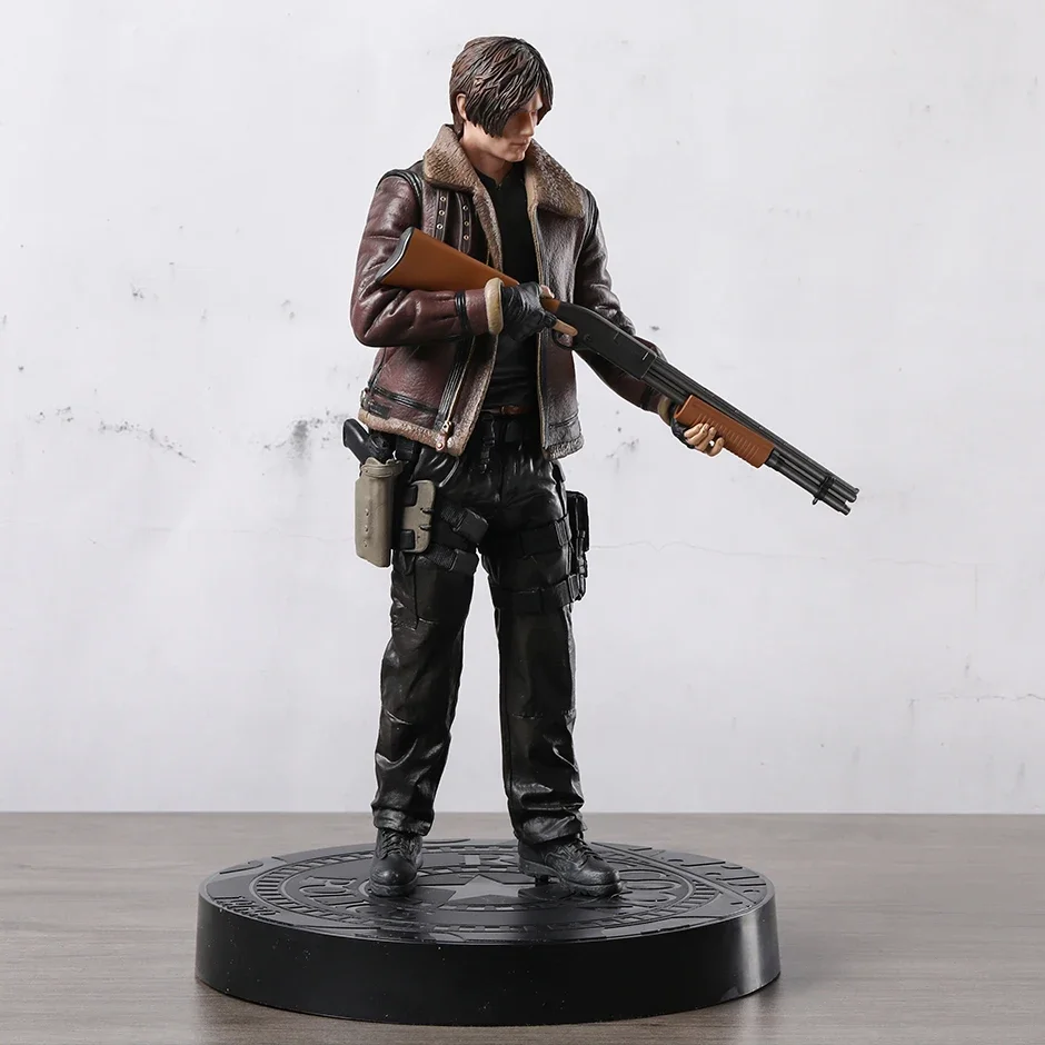 Movie Game Leon Kennedy 1/6 Scale Figure Figurine PVC Model Decoration Statue Gift Toy