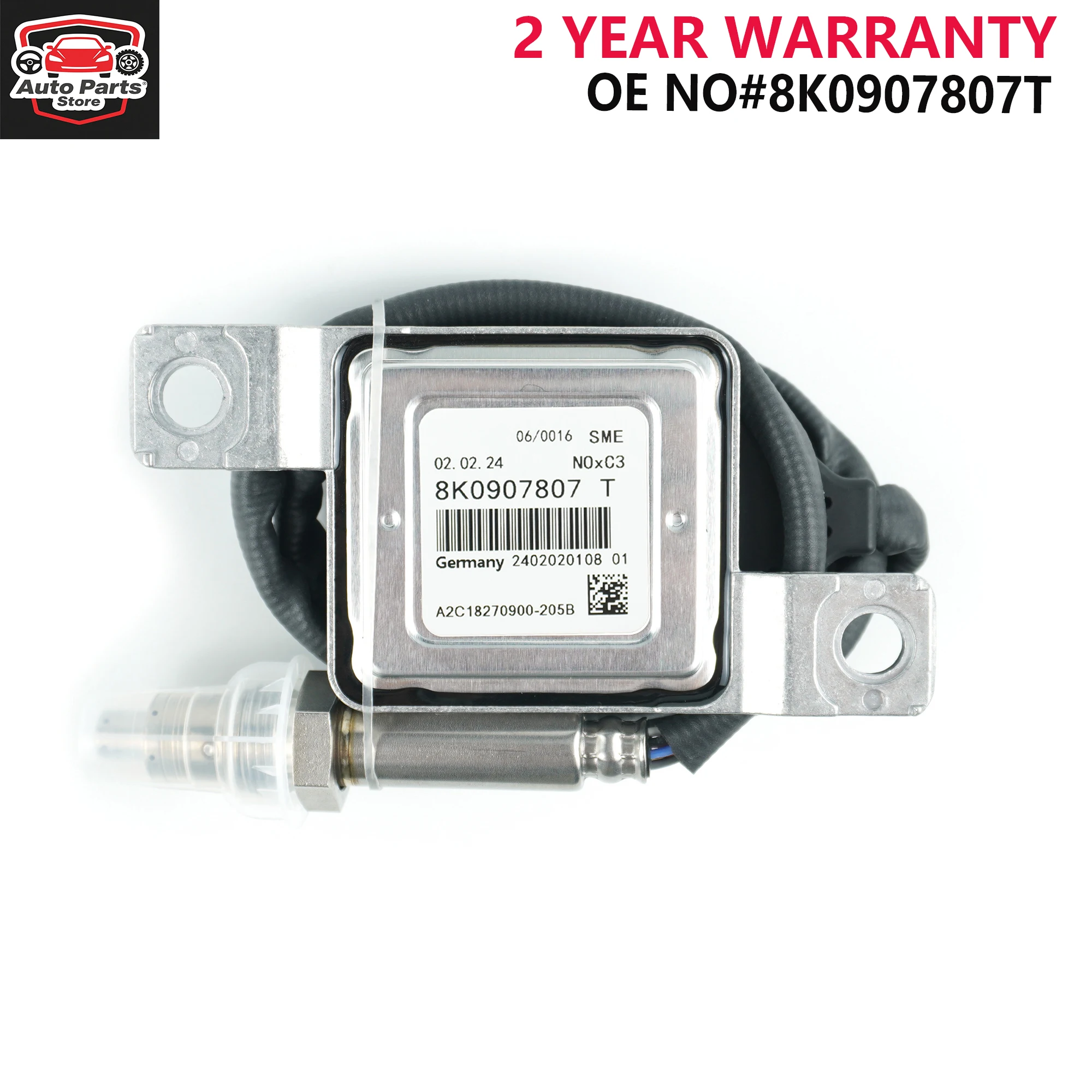 

8K0907807T 8K0907807 T New Nitrogen Oxygen Sensor NOX Sensor For Vw Audi A4 A5 A6 Q5 2.0 TDI