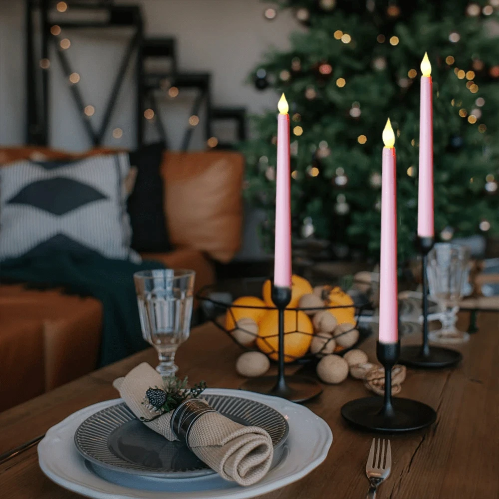 

Flameless Pillar Led Candles Battery Powered Candles For Home Romantic Holiday Decorations And Weddings Home Decor Gift