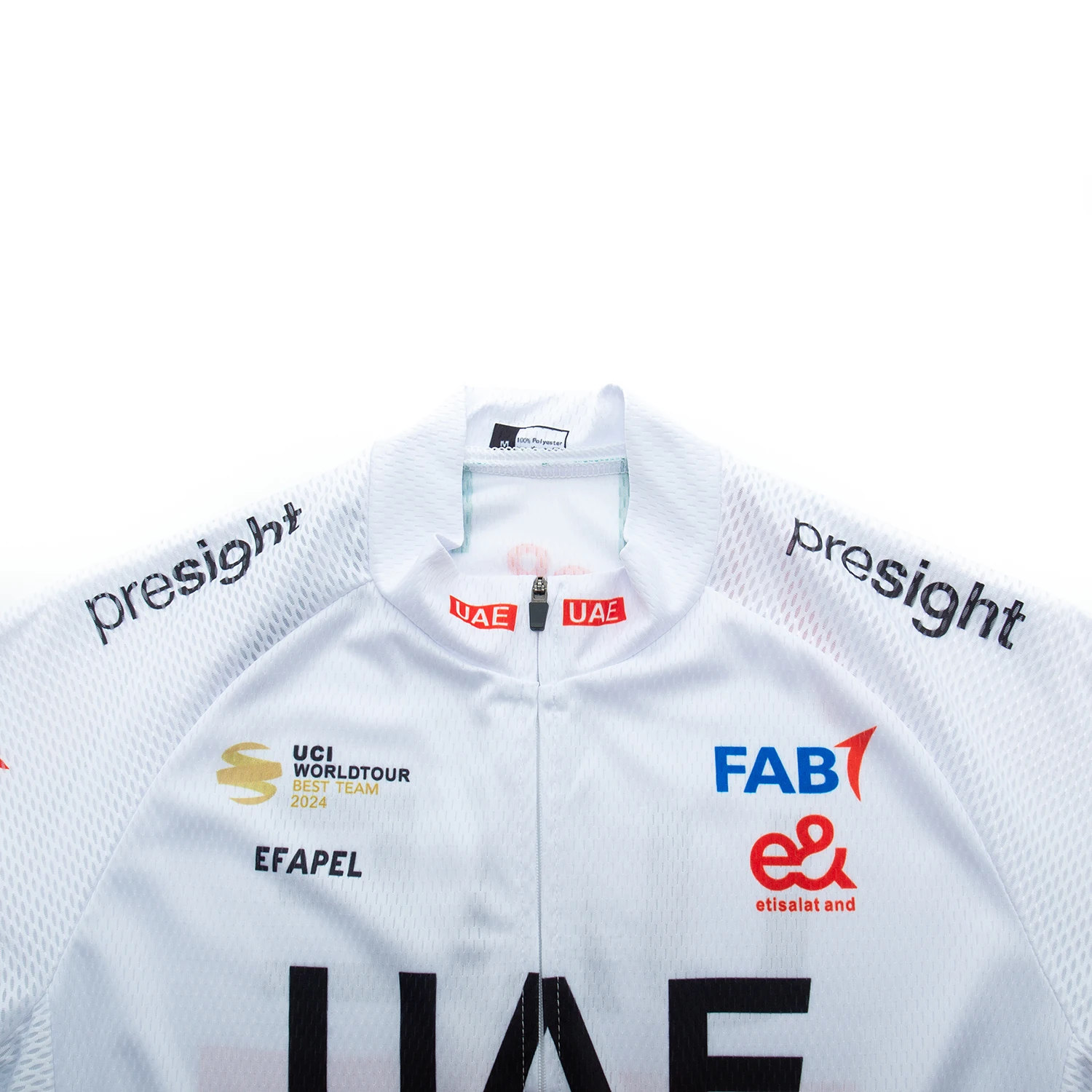 2027 Weißes Radtrikot TEAM UAE Bike Vest Maillot Herren Damen Schnelltrocknend Ropa Ciclismo Fahrradtrikot T-Shirt – Detail 2