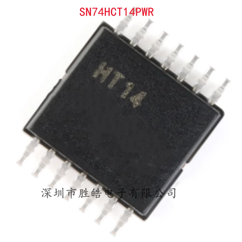 

(10PCS) NEW SN74HCT14PWR 74HCT14P Six-Way Schmitt Trigger Inverter Chip TSSOP-14 SN74HCT14PWR Integrated Circuit
