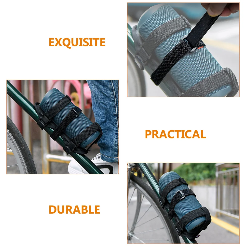 

Water Bottle Cage Bike Speaker Mount Strap Durable Nylon Cycling Bottle Holder For Wireless Speaker Radio Drink Accessory