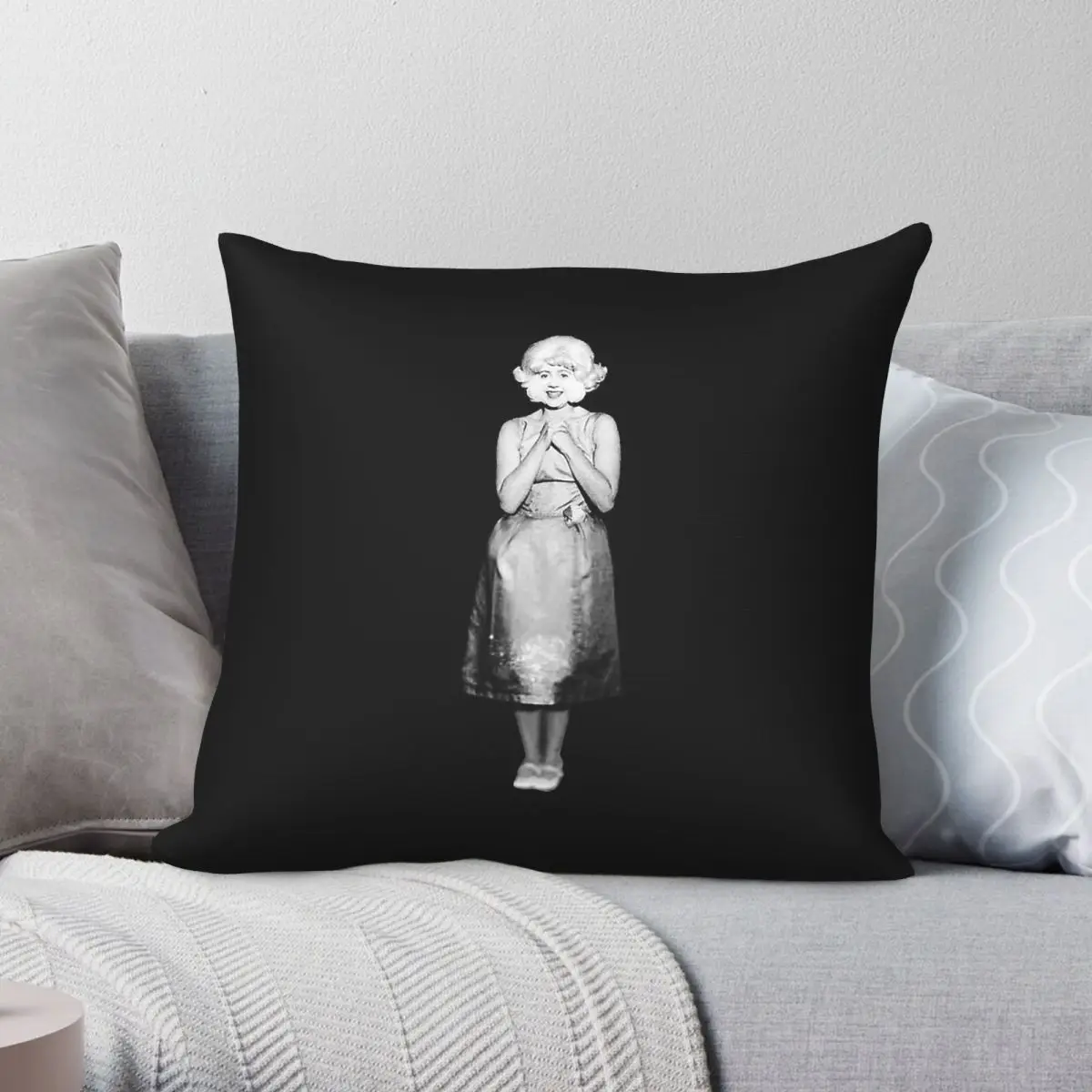 Eraserhead Lady In The Radiator Pillowcase Polyester Linen Velvet Pattern Zip Decorative Pillow Case Bed Cushion Cover