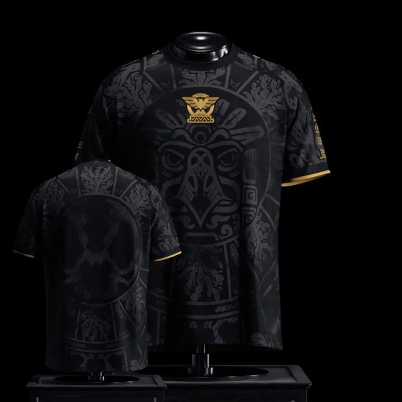 2026 Instagram Hot Selling Mexican Aztec Civilian Jersey, Unisex T-shirt, Casual Sports Short-Sleeve for Fans' Everyday Wear