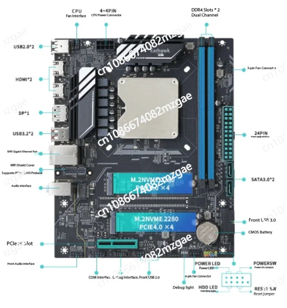 

13th generation Q1HY motherboard CPU kit i9 13900 desktop computer DIY game office DDR5/Q1J0/i5/i7/i9