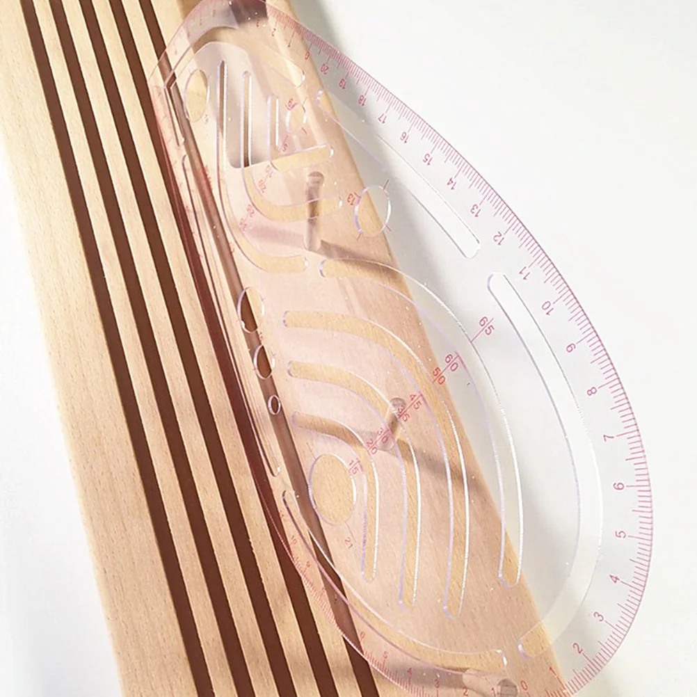 

2pcs Pvc Curve Craft Tools Suit Plate Sewing Measure Tools Cutting Making Rulers Curve Cutting Rulers For Sewing Diy Fabric