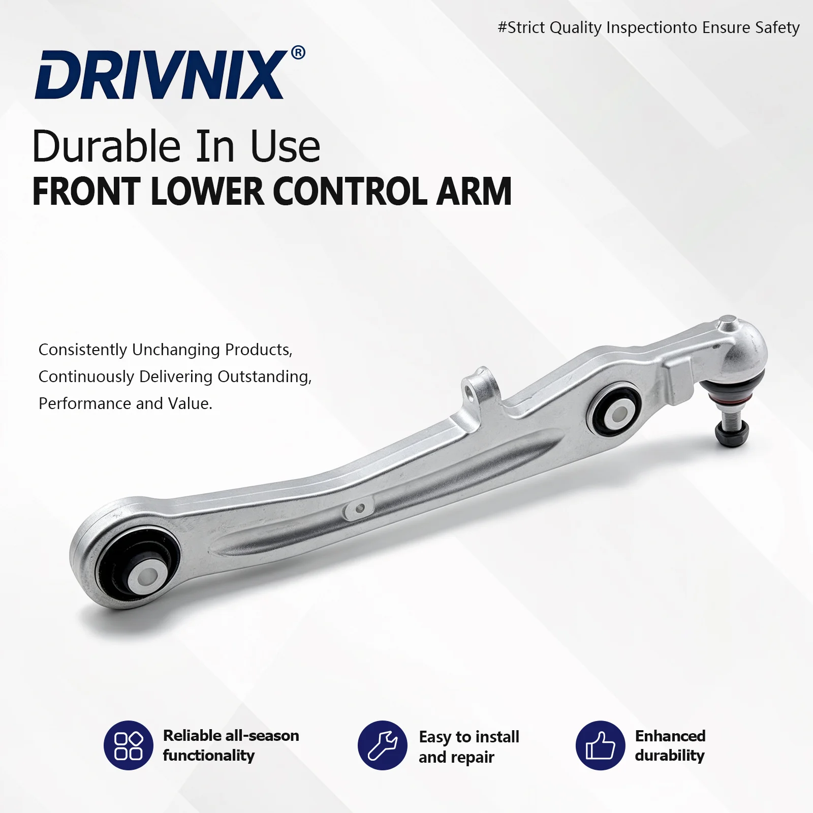 High Quality 1PCS Front Lower Control Swing Arm 4E0407151L 4E0407151G For Audi A8 2002-2010 Volkswagen Phaeton 2002-2016