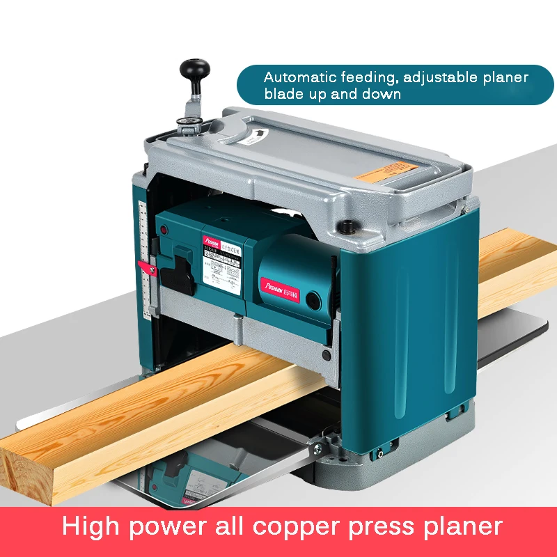 220V Planer Woodworking Machine Multifunctional Electric Planer For Wood Home Desktop 1850W Fully Automatic Carpentry Tools