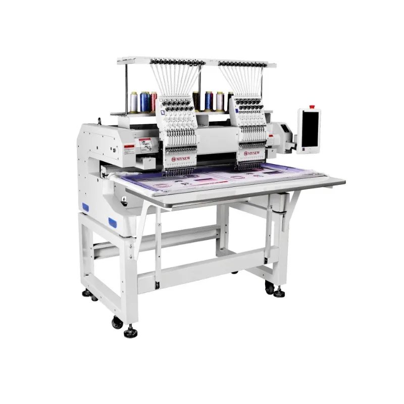 Double head computer automatic embroidery machine