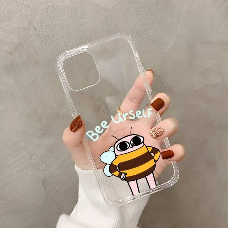 Pink Cartoon Funny big eyes ketnipz Phone Case for iPhone 11 12 13 mini pro XS MAX 8 7 6 6S Plus X 5S SE 2020 XR case