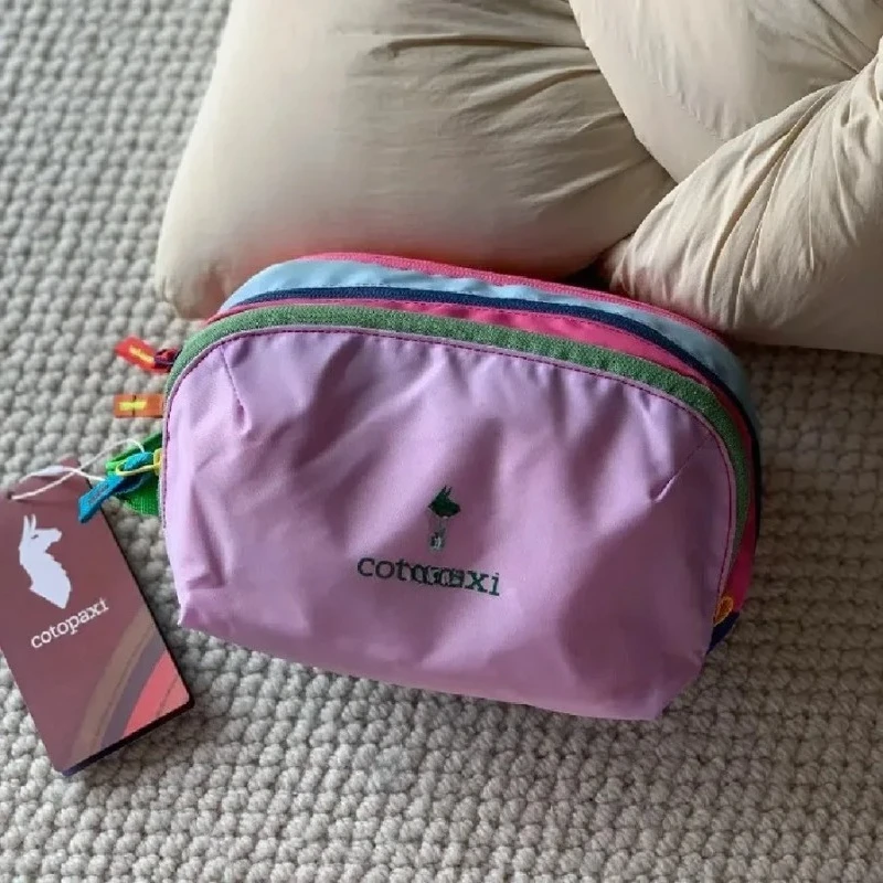 Coto 2025 nouveau 4L sac de lavage en Nylon impermeable de gran capacidad color Dopamina sac cosmétique de lavage de voyage