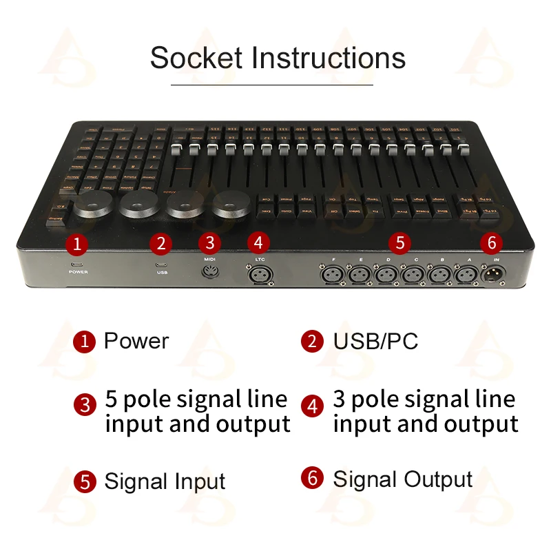 MA Command Fader Wing DMX On PC Console Stage Effect Lighitng Controller For DJ Disco Events Concerts Night Club