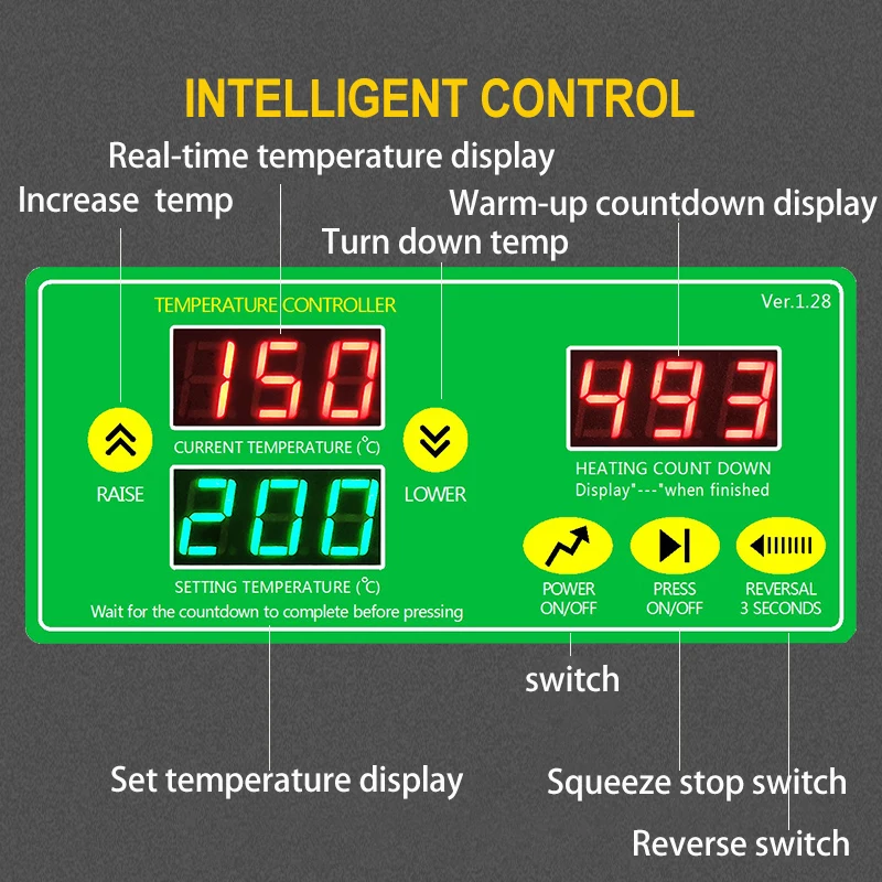 ماكينة ضغط الزيت الأوتوماتيكية 110 فولت/220 فولت 1500 وات من الفولاذ المقاوم للصدأ ماكينة ضغط الزيت الذكية ماكينة ضغط الزيت الباردة الساخنة متعددة الوظائف للاستخدام المنزلي #4