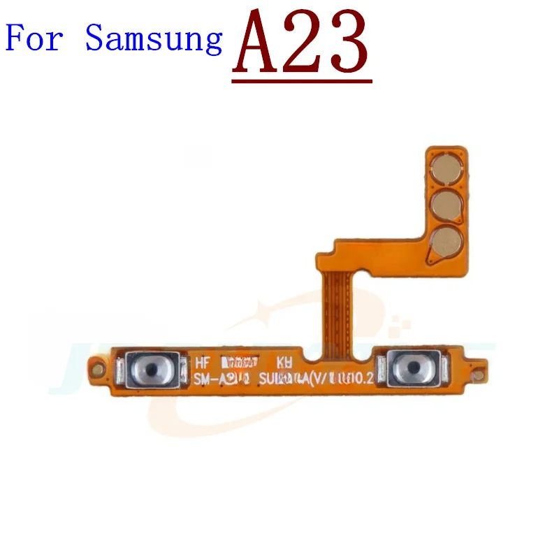 Volume Power Switch On Off Button Key Ribbon Flex Cable For Samsung Galaxy A03 Core A03s A13 A23 A33 A53 A73 4G/5G