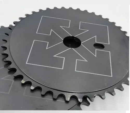 Imagen 2 del producto Plato de la vieja escuela bmx 43T, rueda dentada Aero para bicicleta BMX, rueda dentada motriz