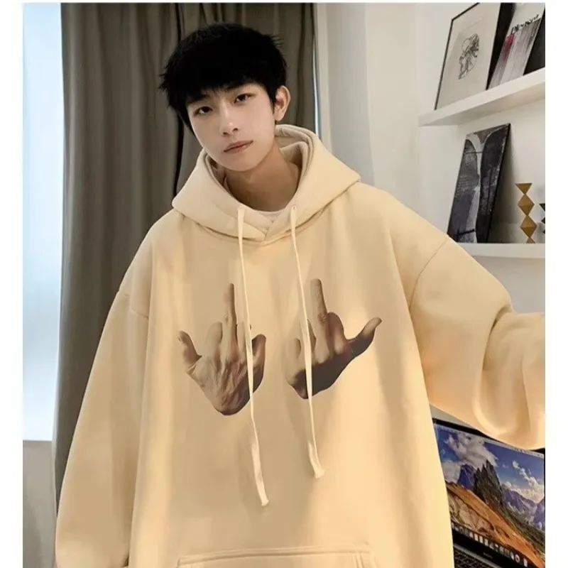 سترة نسائية من البوليستر المطبوع بأكمام طويلة ومحطة مستقلة كبيرة الحجم على طراز الشارع Temu TikTok Home لخريف