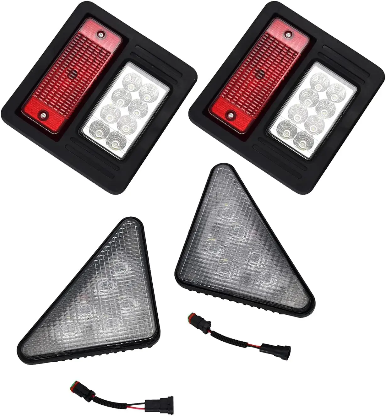 6670284 LED Light Kit RH and LH Headlights 7259523 7259524 6718042 6718043 Compatible with Bobcat Skid Steer Loader 751 T250