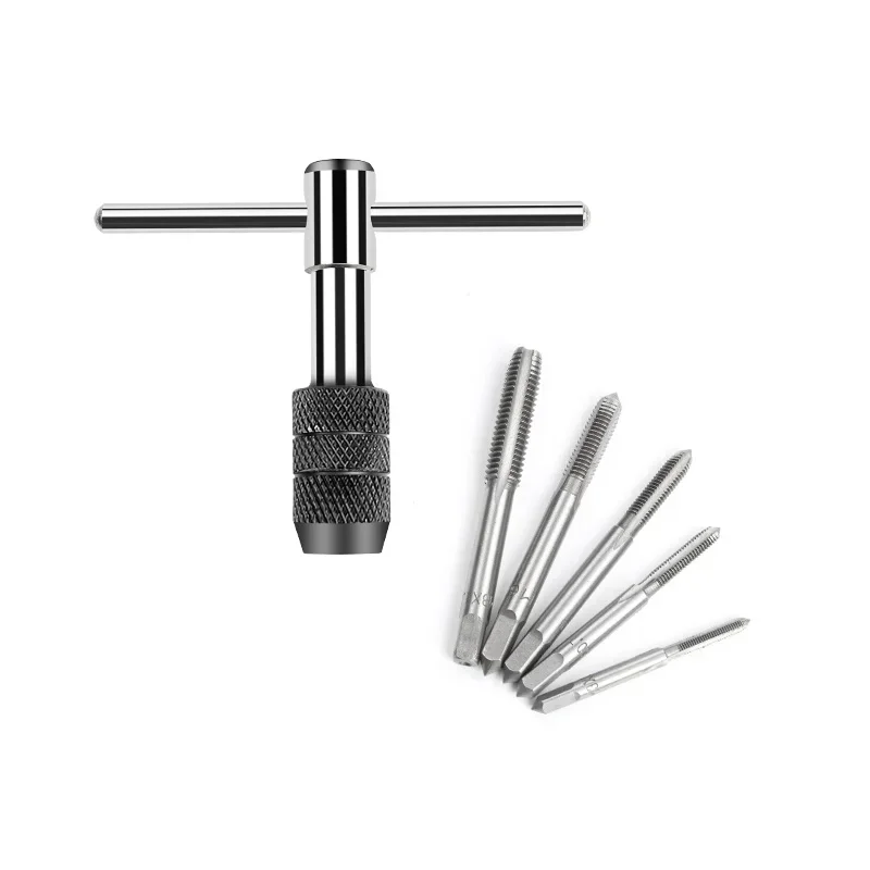 20 PCS/set HSS Tap and Die 12 Pcs/ Set Metric Wrench Thread Tools Threading Tool with Blue Case for Professional Metalworking