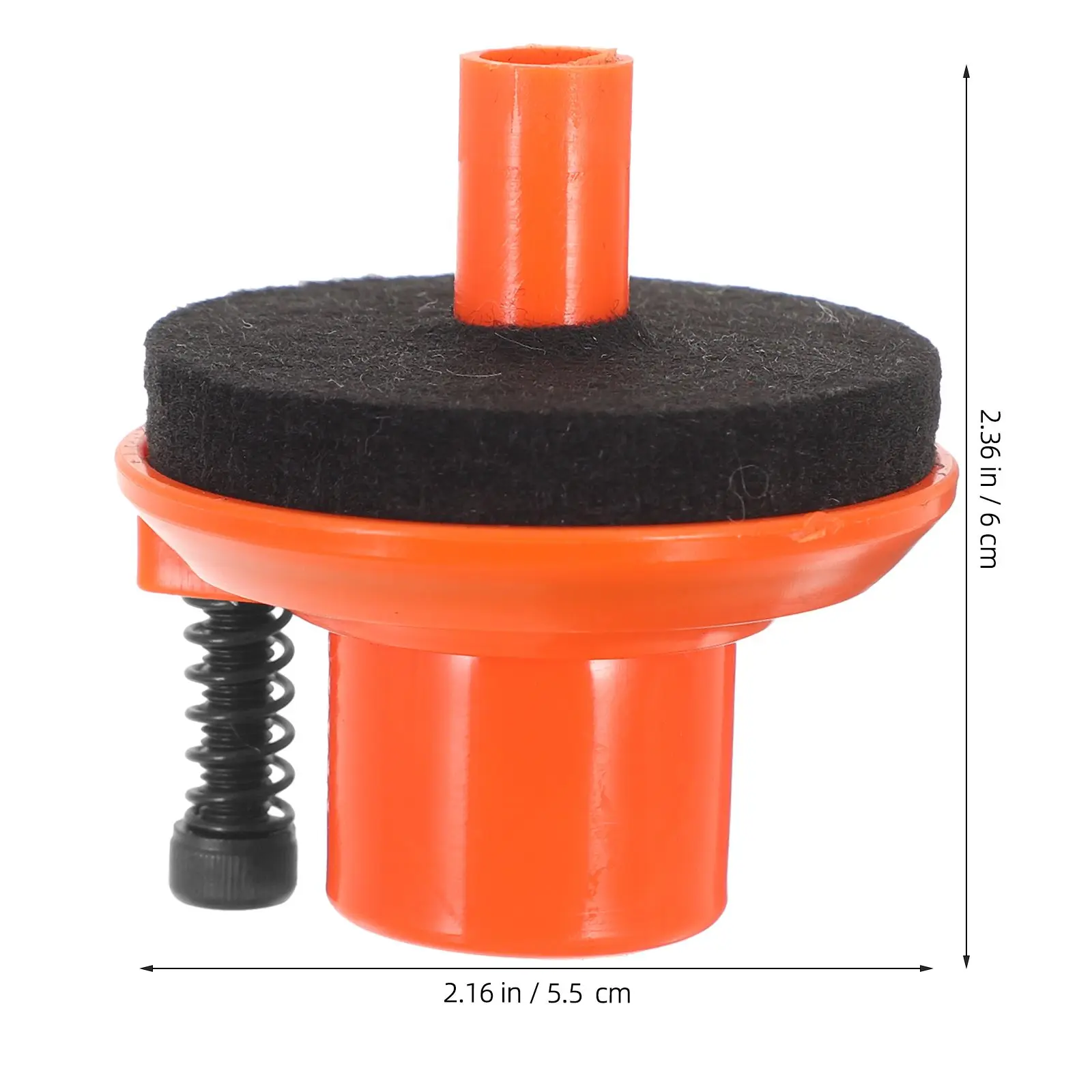

Cushions Drum Hi-hat Stand Parts Cymbal Hardware Big Mouth Clutch Pad Red Replacement