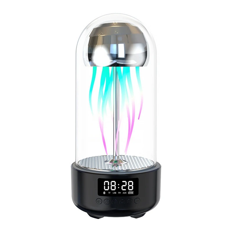 Mobile Mechanical Jellyfish Bluetooth Speaker Colorful Lamp Octopus Audio Plastic Desktop Ornaments