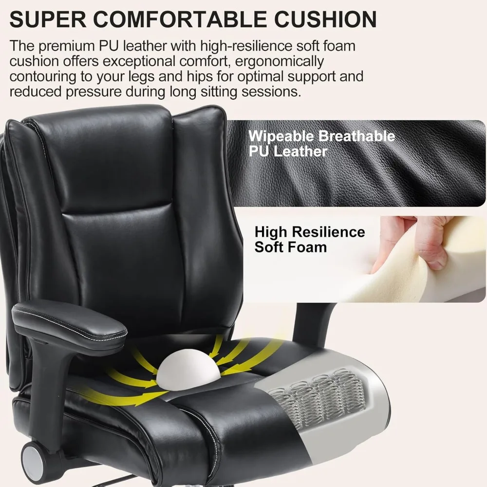 寝室用充電ステーションとLEDライト付き黒色ドレッサー、6段チェスト、クローゼット用木製ドレッサー、Mサイズ