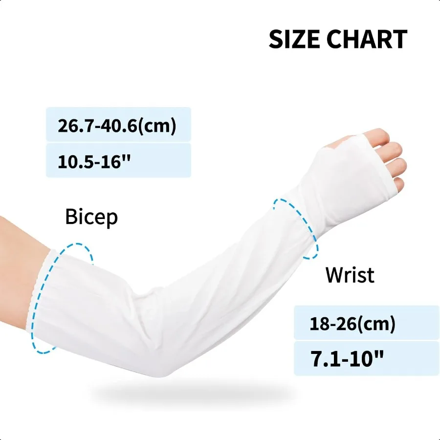Homelove UV Sun Protection Arm Sleeves for Men WomenUPF 50 Cooling Athletic Sports Sleeve for Football Golf