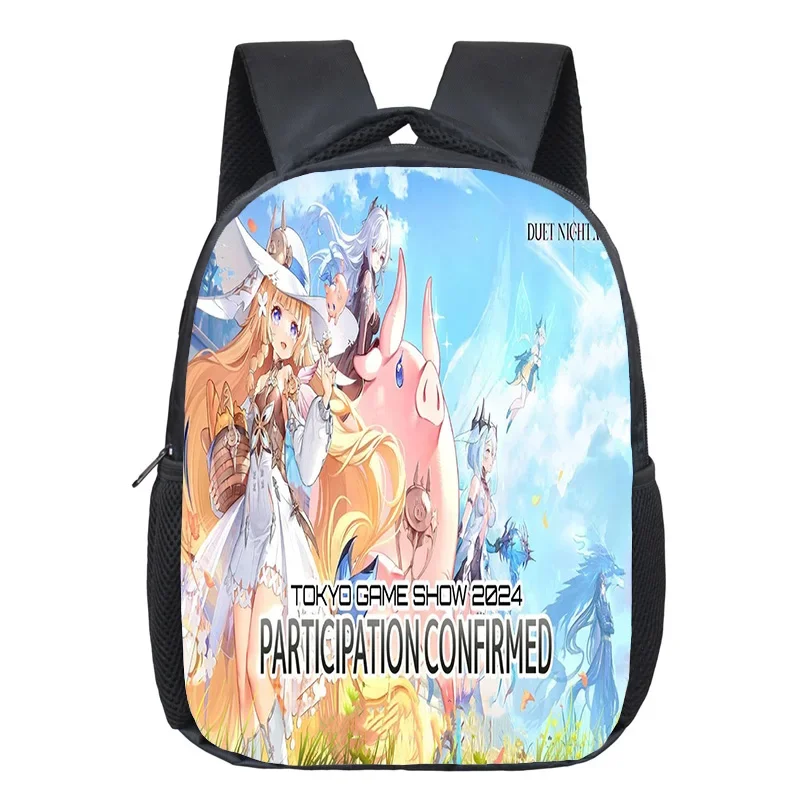 

Горячие игры Duet Night Abyss, рюкзак с узором, детская повседневная школьная сумка, модные студенческие рюкзаки «сделай сам», детский школьный рюкзак Mochilas