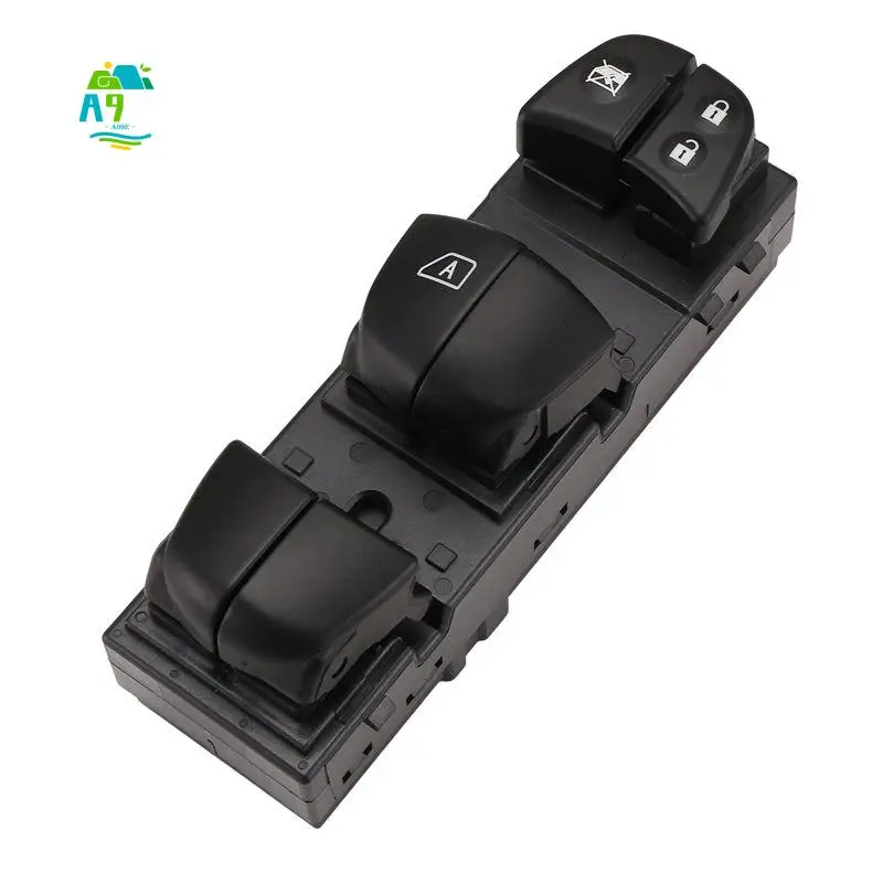 A09E-Para Nissan Juke Leaf Rogue Altima 2010-2018 Interruptor Maestro de Elevalunas Eléctrico Interruptor de Bloqueo de Puerta Lado del Conductor 25401-3TA5A