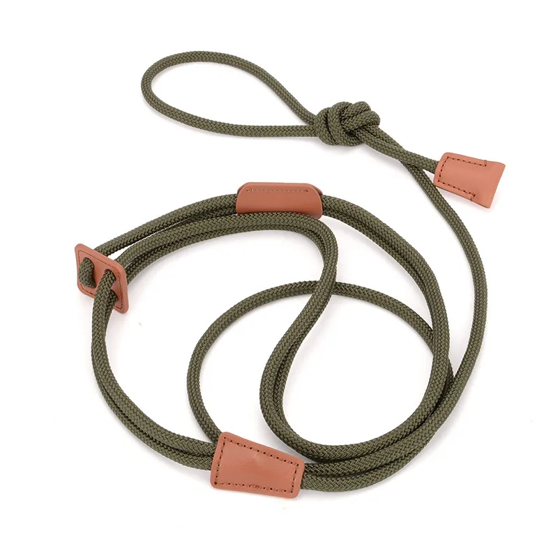 Laisse pour chien à double extrémité tout-en-un réglable SFP, sangle de poitrine pour animal de compagnie, degré de morsure, ULde course en nylon, accessoires pour chiots, 143cm