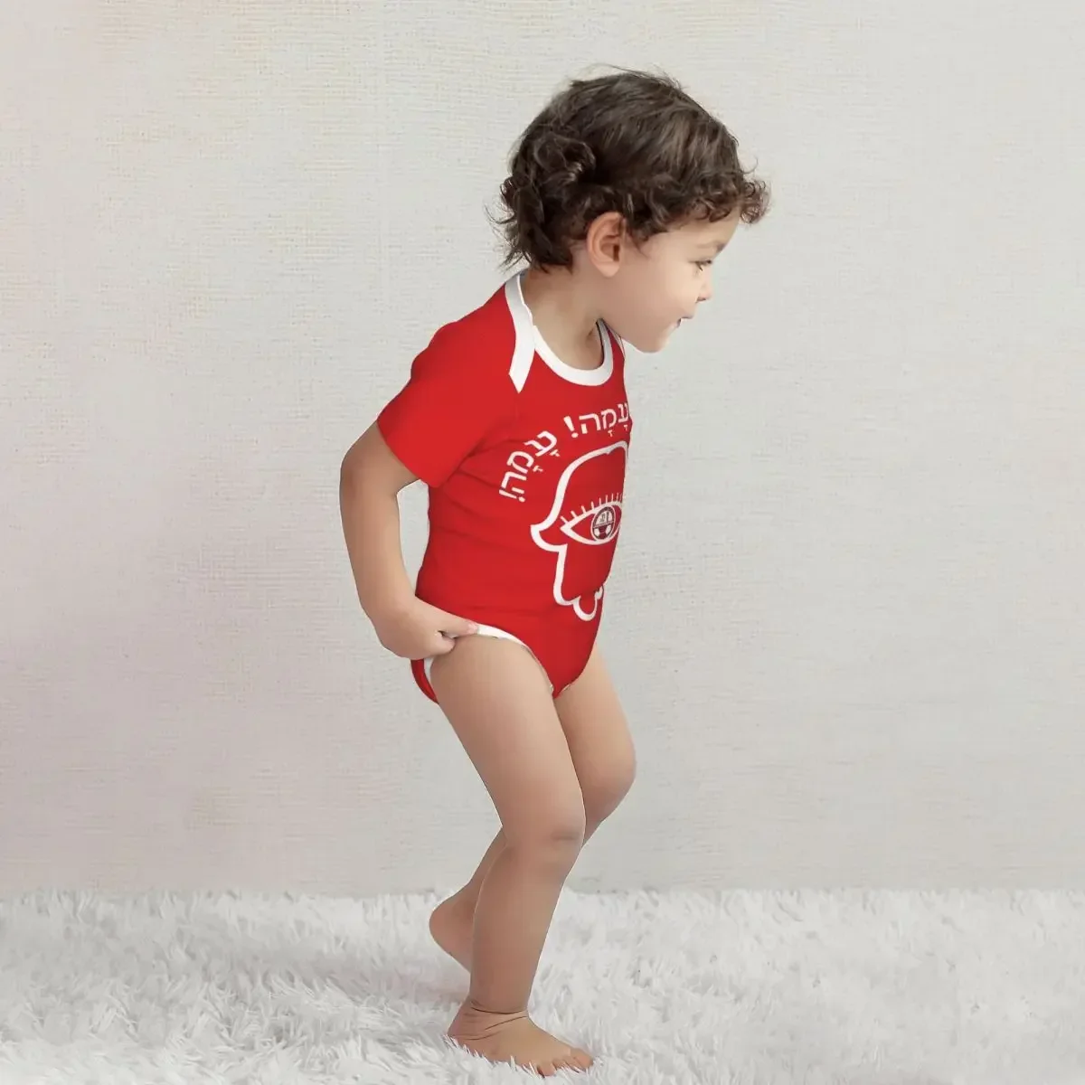Hapoel cerveja sheva bebê bodysuit unissex camisa recém-nascido macacão menino menina roupa interior macacão de bebê