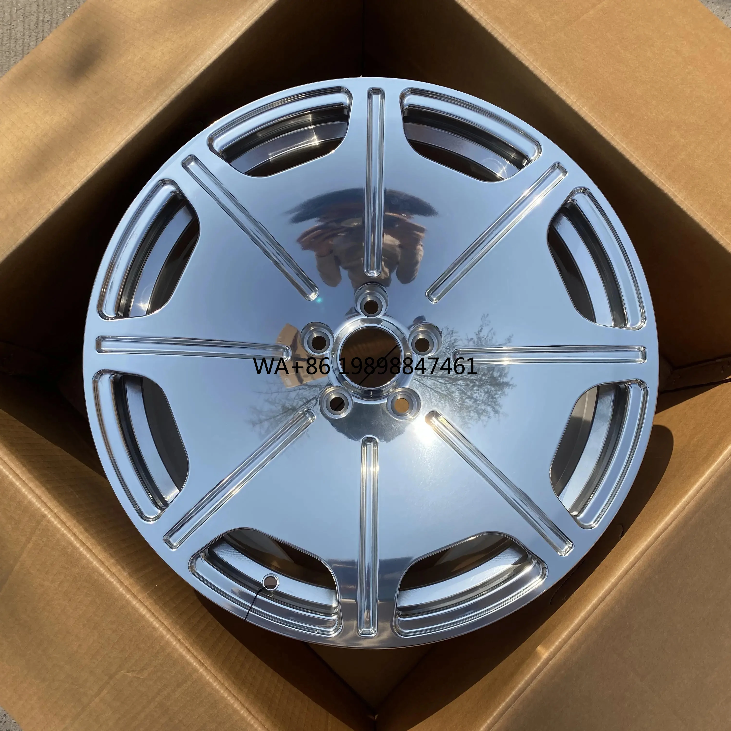 

Hot Sell Polished 18 19 20 21 22 23 Inch 2 Piece Rims Deep Lip Concave Dish 5x120/112/114.3 Forged Wheels for Luxury Cars