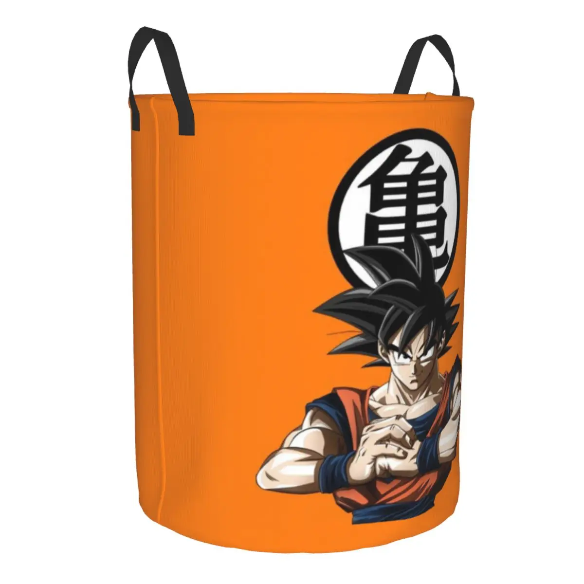 Custom DBZ Dragons Goku Ball Laundry Hamper Large Storage Basket Anime Manga Kids Nursery Toy Organizer view 2