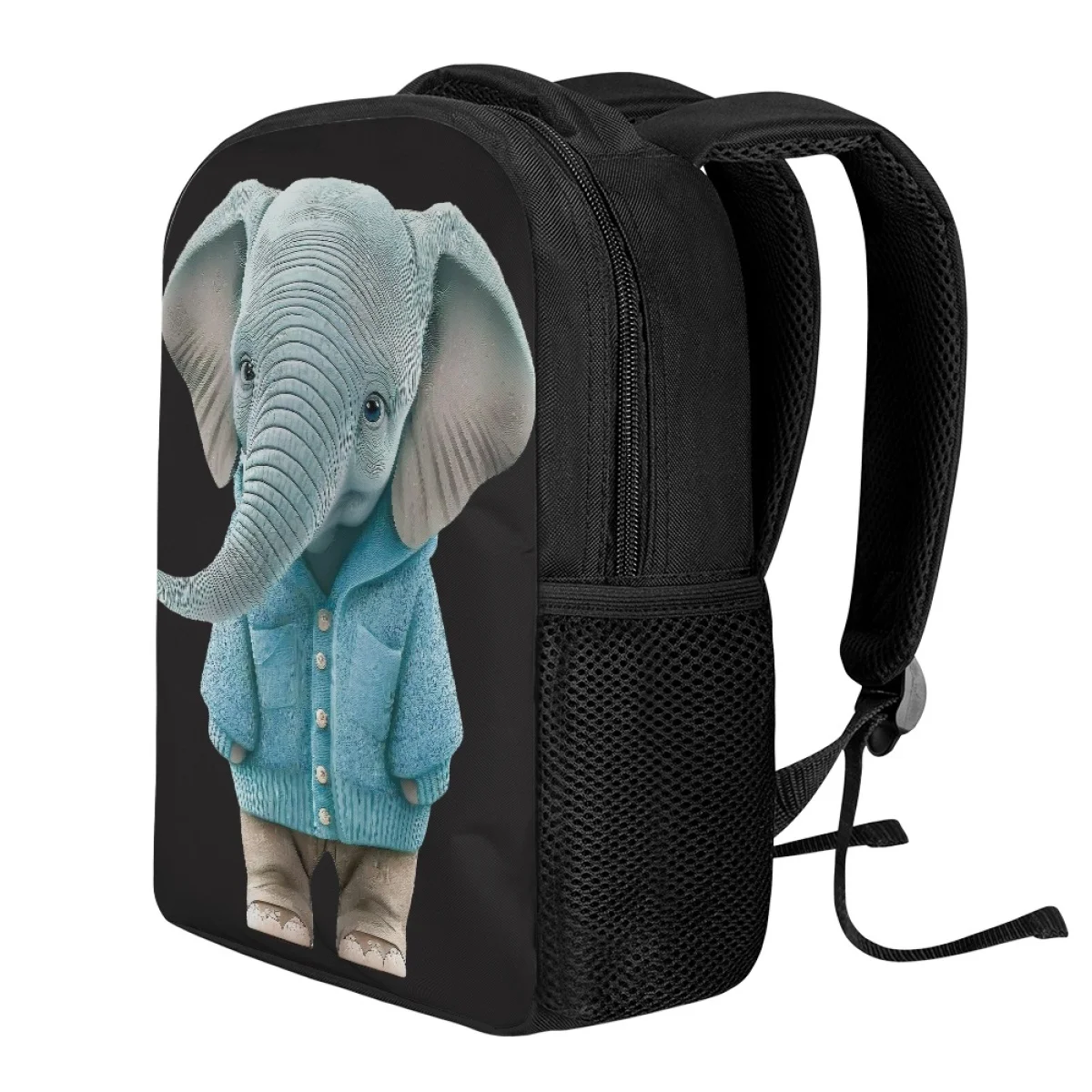 Elefante bonito impressão 3d mochila para crianças criança jardim de infância bookbag moda clássico estudante mochila de alta qualidade escolar