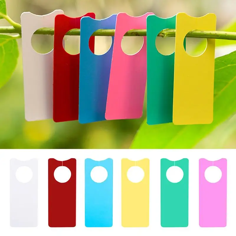 100Pcs Multifunction Plastic Tags Melon Fruit  Labels Portable Plants Garden Bonsai Decoration Card Sign Board