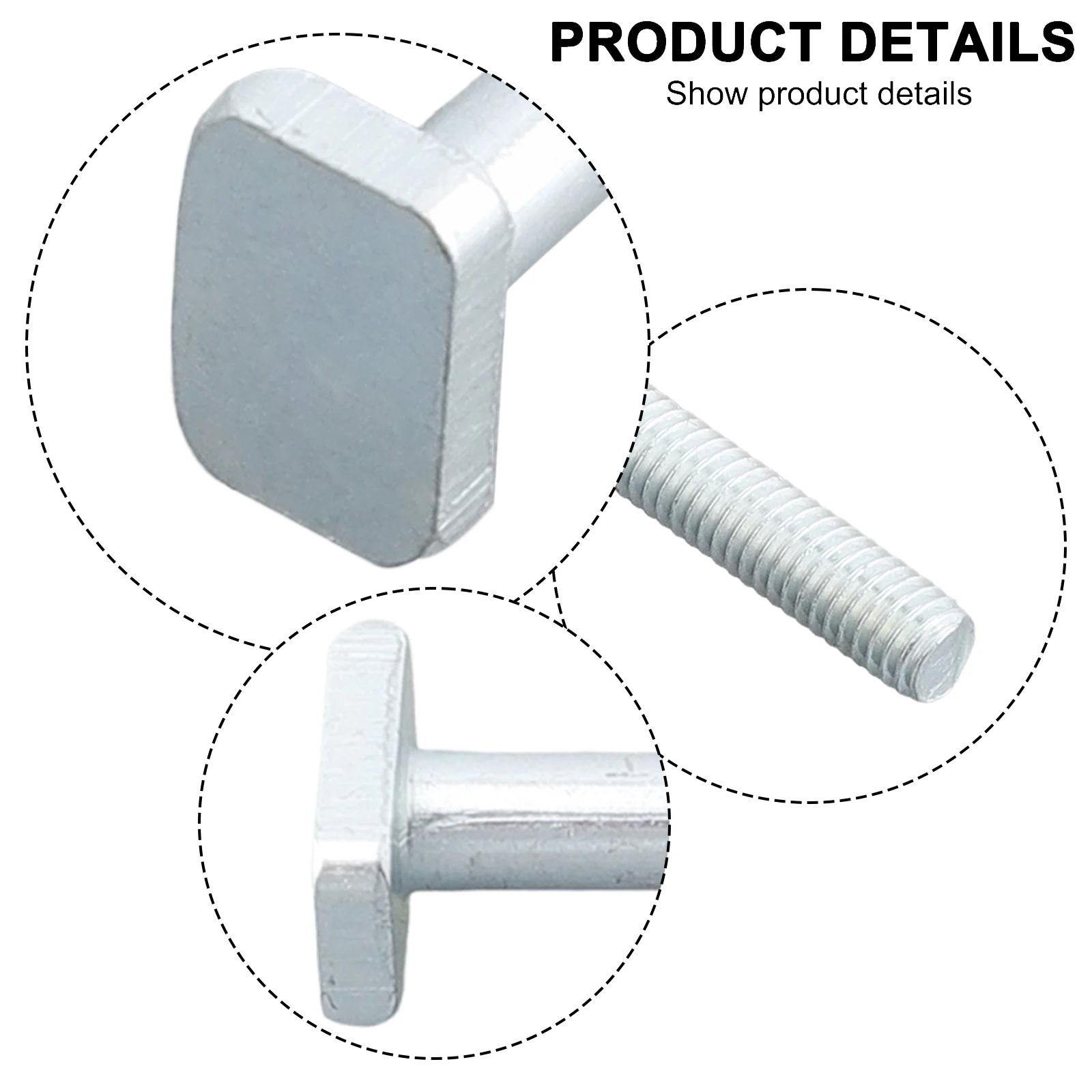 T-Slot Slider T-Track Jig Screw Fixture Rail Special Accessories Woodworking Tool For Woodworking  Milling Machines Table Saws
