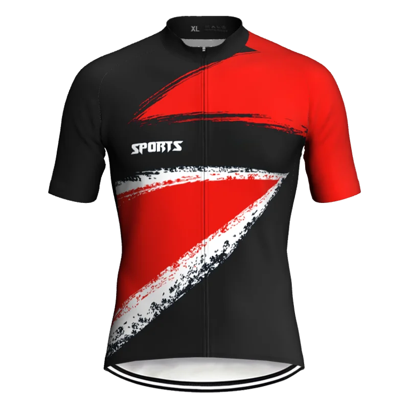 Camping Short Sleeve Road Jersey Bike Clothes Cycling Jacket Bicycle Top Downhill Shirt Out Sweater Coat Fun Wear Sport Shift