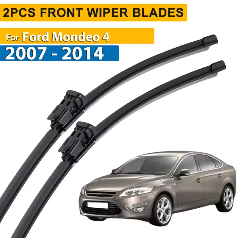 

Wiper LHD Front Wiper Blades For Ford Mondeo 4 2007 - 2014 Windshield Windscreen Clean Window Car Rain Brushes 26"+19"