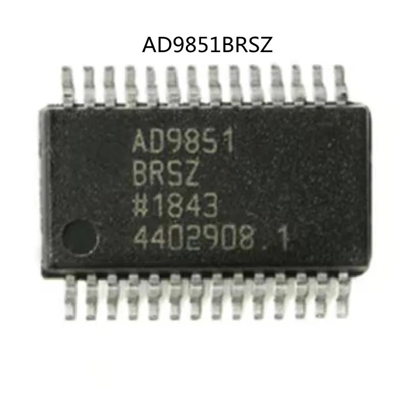 

1 шт./лот, новая оригинальная упаковка AD9851BRSZ: SSOP28 SMD DDS/DAC, бренд чипов синтезатора