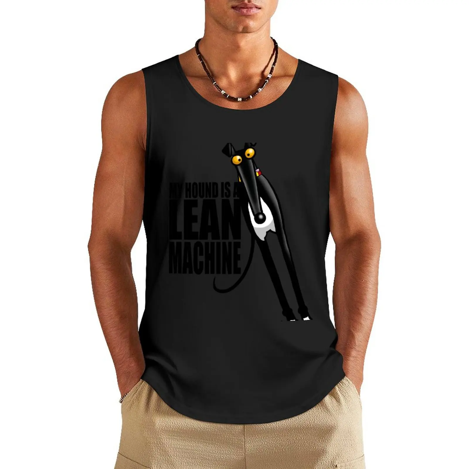 Lean Machine Tank Top gym accessories men muscular man Sports shirt man