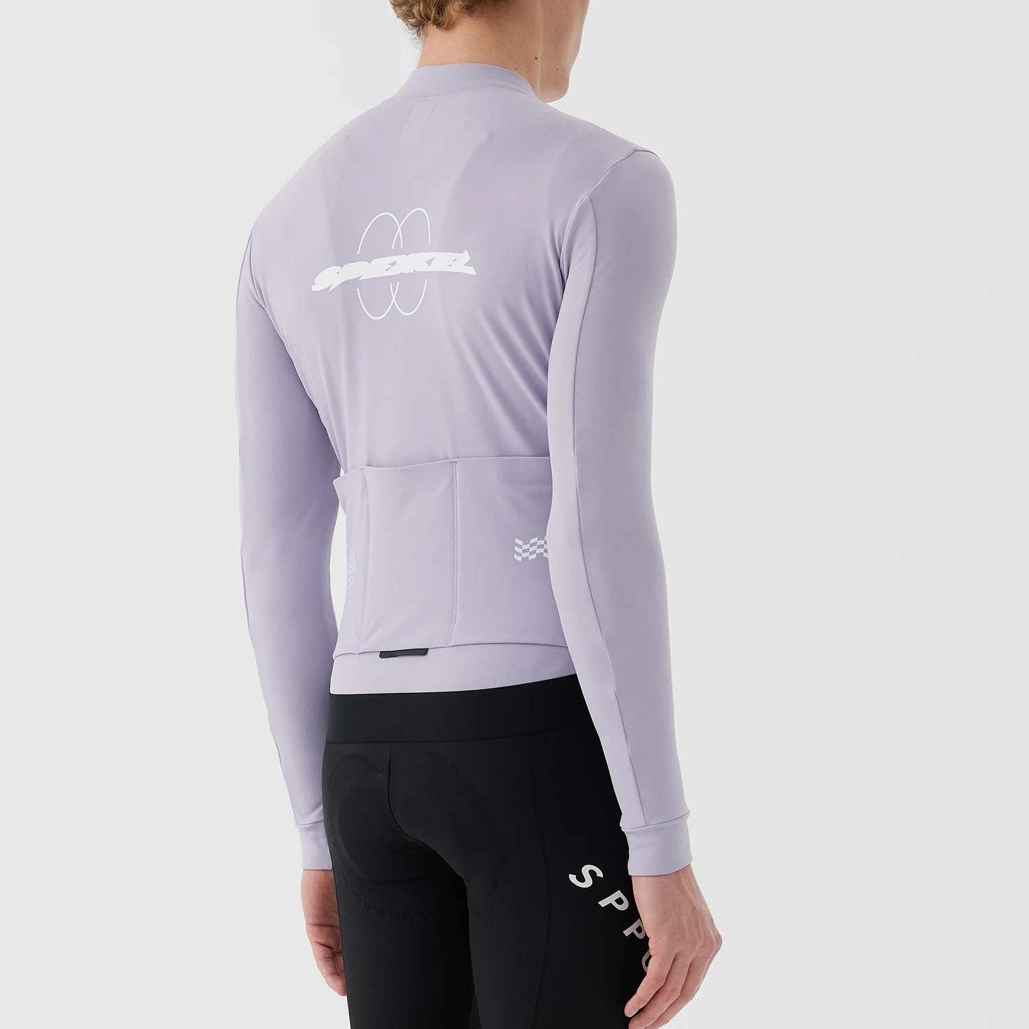 SPEXCEL 26 Neue PRO Winter-Thermo-Fleece-Radtrikots, langärmelig, Race Fit, Italien, Thermostoff, warmer und atmungsaktiver Mann – Detail 3