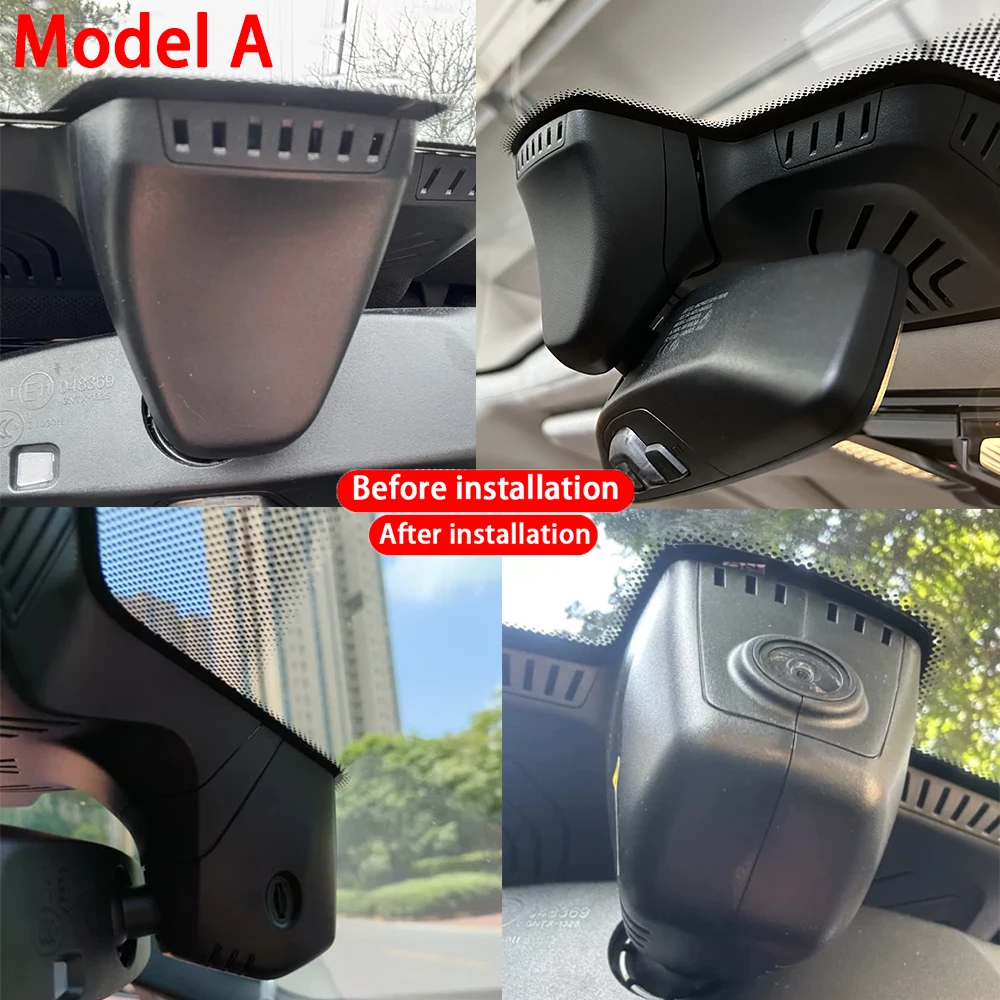 for Rolls Royce Cullinan Phantom 2017~2024 4K 2160P Front Rear Camera Dash Cam Wifi Plug and Play Video Recorder Loop Recording
